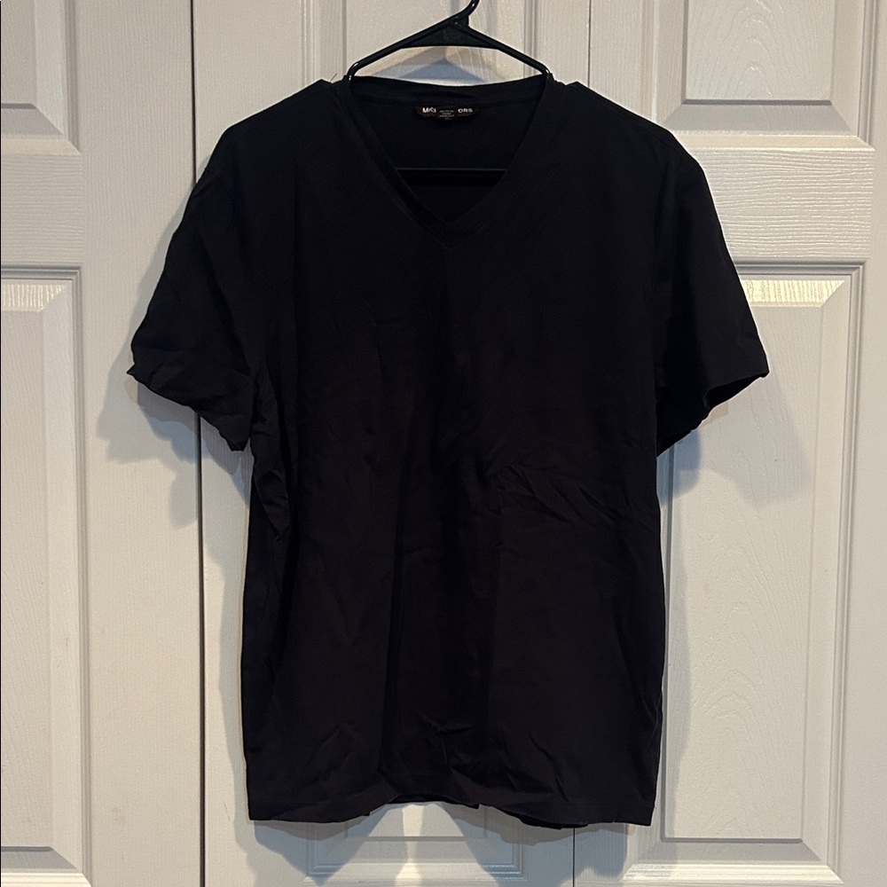 Michael Kors Black Short Sleeve Tee